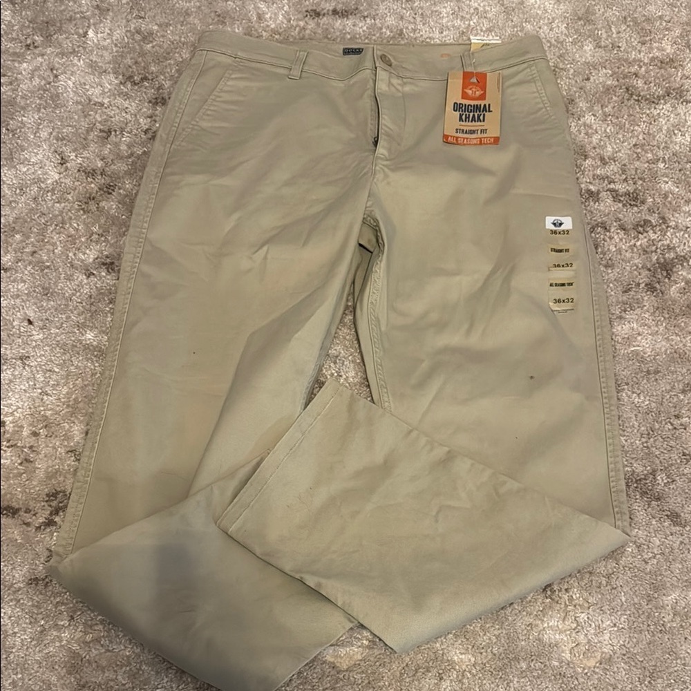 NWT🍍DOCKERS ORIGINAL KHAKI STRAIGHT FIT🍍SZ 36x32🍍